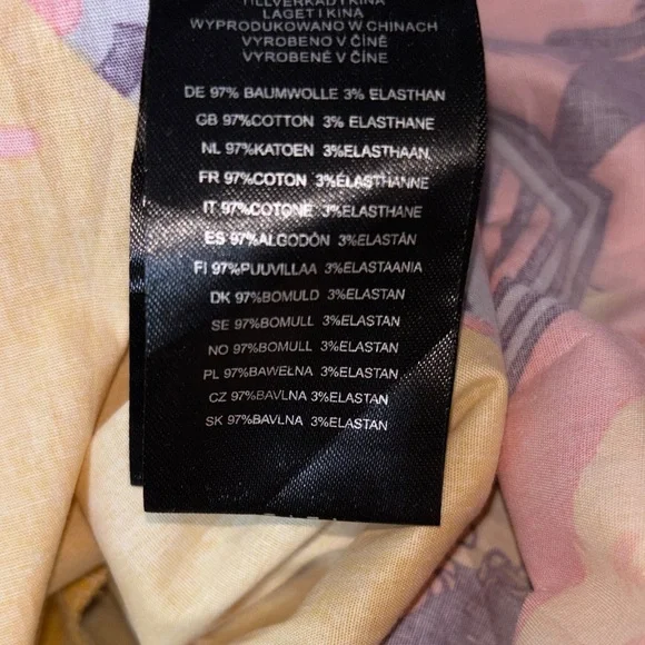 Banned Apparel Parasol Midi Dress Large Retro 50s Pinup Novelty Print Yellow - Picture 5 of 13